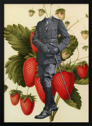 Tablou înramat „Major Strawberry” de Mikhail Siskoff