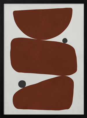 Tablou înramat „Brown expressionism” de Vitor Costa