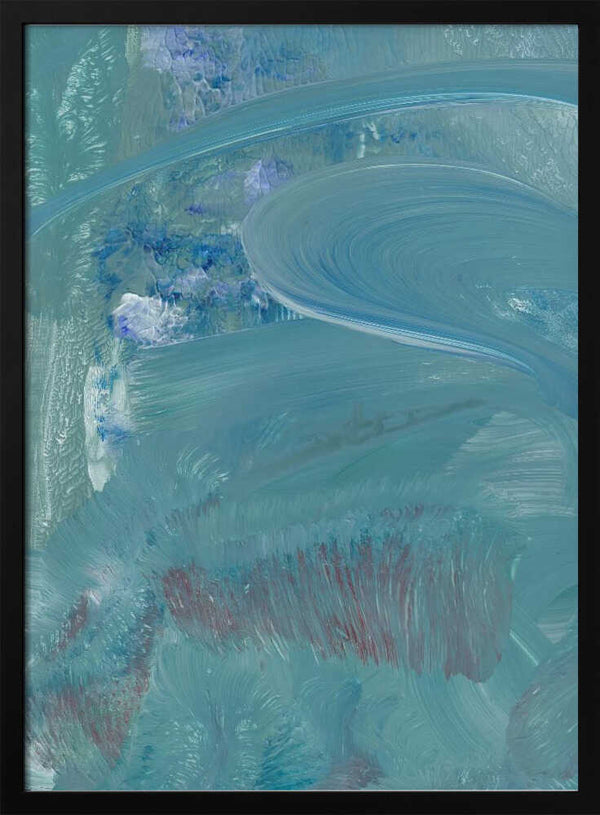 Tablou înramat „Azure Whispers” de Maira Ribena