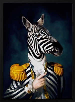 Tablou înramat „Mr stripe” de Tein Lucasson