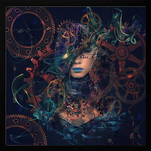 Tablou înramat „Reincarnation” de Natalia Simongulashvili   ( NATALIORION )