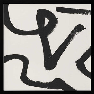 Tablou înramat „Curvy Lines” de Dan Hobday
