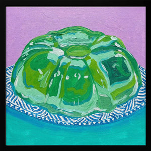 Tablou înramat „Lime Jello” de Pauline Wegman | Key and Sea Creative