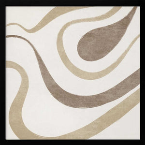 Tablou înramat „Fluid Earth Patterns” de Emel Tunaboylu