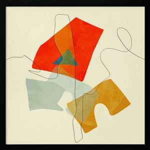 Tablou înramat „Shapes&lines4” de Ana Rut Bre
