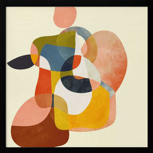 Tablou înramat „Shapes6” de Ana Rut Bre