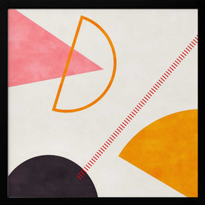 Tablou înramat „Mid Bauhaus Geometry 4” de Ana Rut Bre