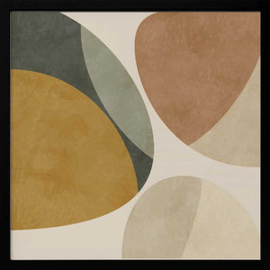 Tablou înramat „Pattern3 Mid Earth 2” de Ana Rut Bre