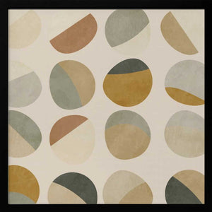 Tablou înramat „Pattern3 Mid Earth 4” de Ana Rut Bre