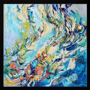 Tablou înramat „Burst of Blooming Light” de Dorothy Fagan