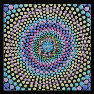 Tablou înramat „Candy Swirl” de Amy Diener