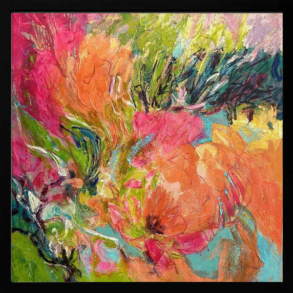 Tablou înramat „Vibrant Blossom Burst” de Dorothy Fagan