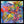 Tablou înramat „Expressionist Colorful Abstract” de Dorothy Fagan