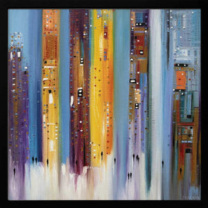 Tablou înramat „City Inspiration” de Ekaterina Ermilkina