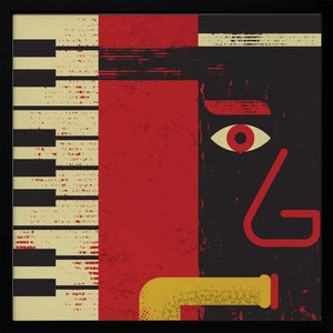 Tablou înramat „Jazz” de Vision Grasp Art
