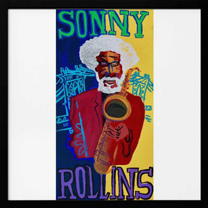 Tablou înramat „Sonny Rollins” de Steve Spencer