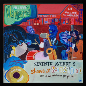 Tablou înramat „Christian Mcbride Vanguard” de Steve Spencer