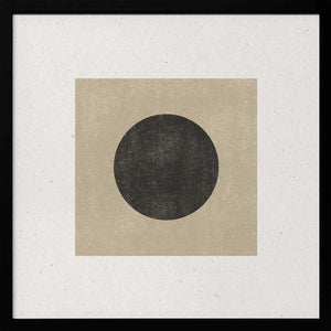 Tablou înramat „Eclipse Silence” de THE MIUUS STUDIO