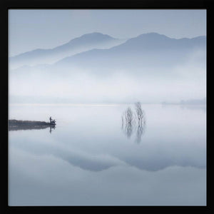 Tablou înramat „Blue silence” de Jose Beut