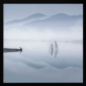 Tablou înramat „Blue silence” de Jose Beut