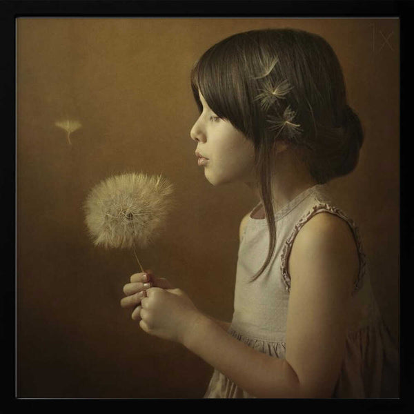 Tablou înramat „A Dandelion Poem” de Svetlana Bekyarova