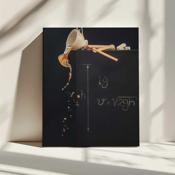 Tablou canvas „A study with free fall” de Dina Belenko