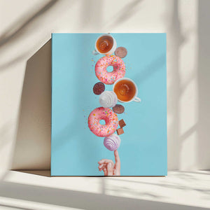 Tablou canvas „Weekend donuts” de Dina Belenko