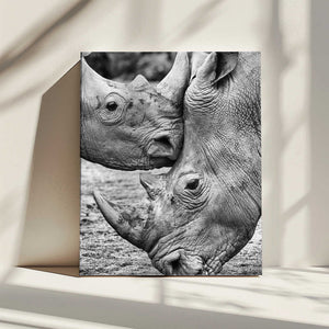 Tablou canvas „Face to face” de Jesus Concepcion Alvarado