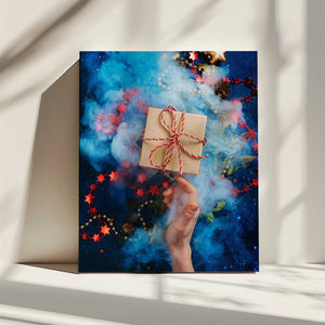 Tablou canvas „Don't open till Christmas” de Dina Belenko