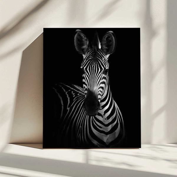 Tablou canvas „The Zebra” de WildPhotoArt