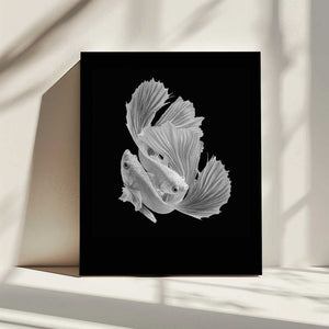 Tablou canvas „White Love” de Andi Halil