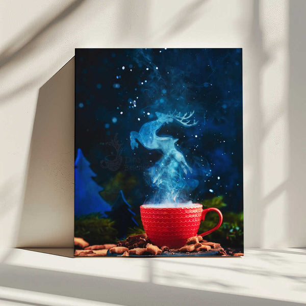 Tablou canvas „Snow Queen Deer” de Dina Belenko