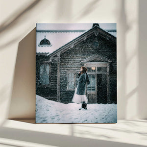 Tablou canvas „snow day” de Nobu Ishijima