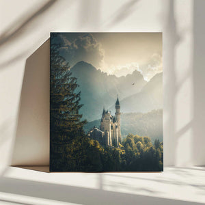 Tablou canvas „Neuschwanstein Castle” de Cuma Cevik