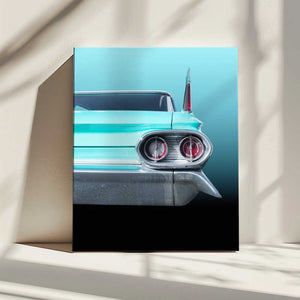 Tablou canvas „US classic car 1961 Sedan Deville” de Beate Gube