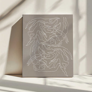 Tablou canvas „Swimmers” de Pictufy Studio II