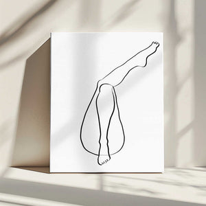 Tablou canvas „Legs” de Pictufy Studio II