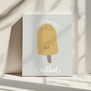 Tablou canvas „Chilled Ice Cream” de Pictufy Studio II