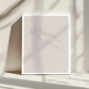 Tablou canvas „Hand Drawing” de Pictufy Studio II