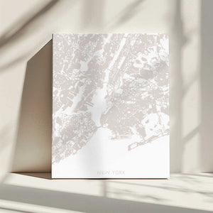 Tablou canvas „New York Map” de Pictufy Studio II
