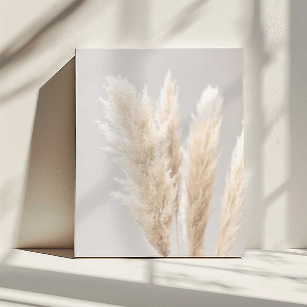 Tablou canvas „Pampas Grass Grey 02” de Pictufy Studio III