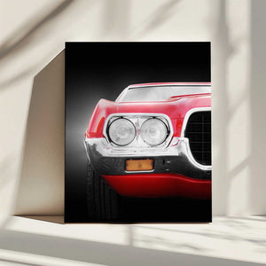 Tablou canvas „US classic car 1972 Ranchero pickup truck” de Beate Gube