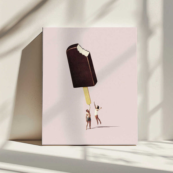 Tablou canvas „You treat me well” de Maarten Léon