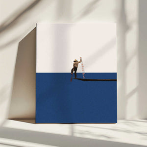 Tablou canvas „Fishing for compliments” de Maarten Léon