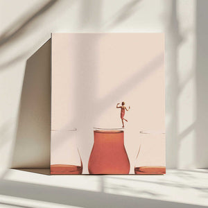 Tablou canvas „I prefer the full one” de Maarten Léon