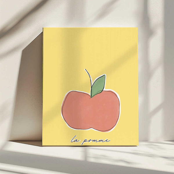 Tablou canvas „Apple Delight” de uplusmestudio