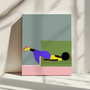 Tablou canvas „Wendy's Mood” de Jota de jai