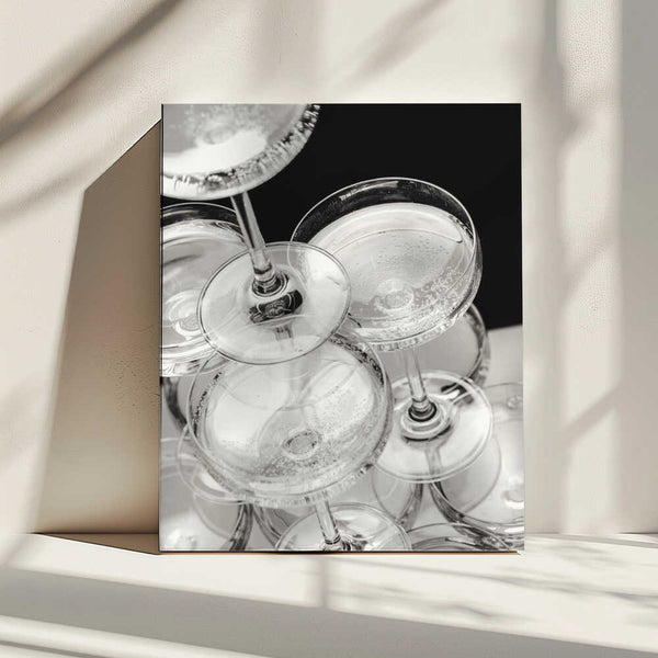 Tablou canvas „Champagne tower_5” de Pictufy Studio III