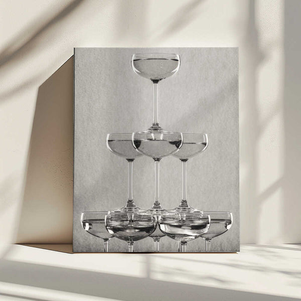 Tablou canvas „Champagne tower_9” de Pictufy Studio III