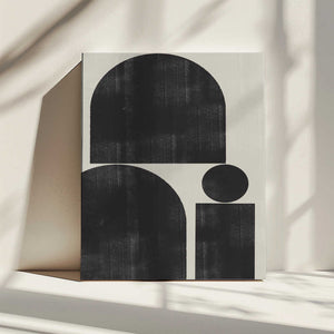Tablou canvas „Geometric Silence” de THE MIUUS STUDIO